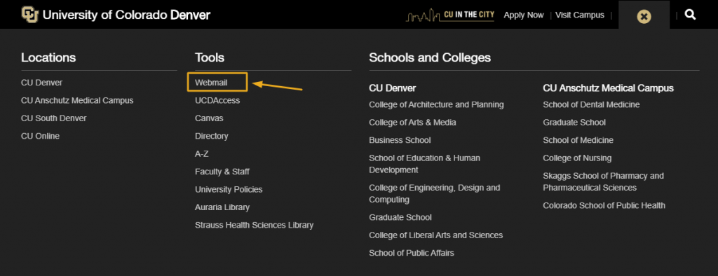 CU Denver Webmail