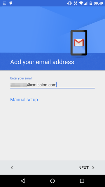 SET UP XMISSION WEBMAIL ON ANDROID 2