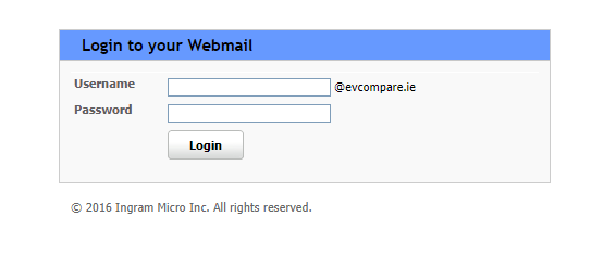 CP Irish Domains Webmail Login