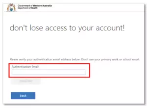 Emails authenticating