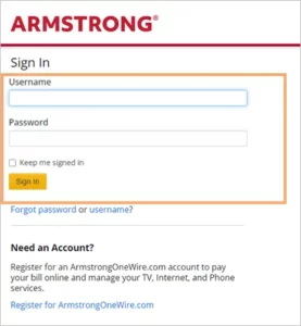 Armstrong MyWire Login