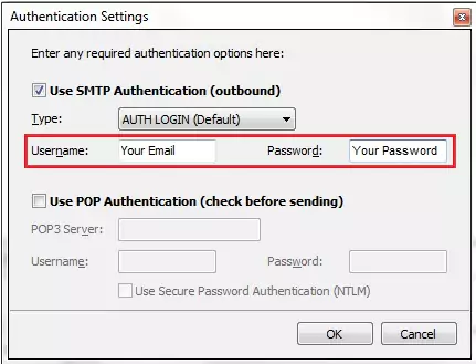 SMTP GoDaddy Settings