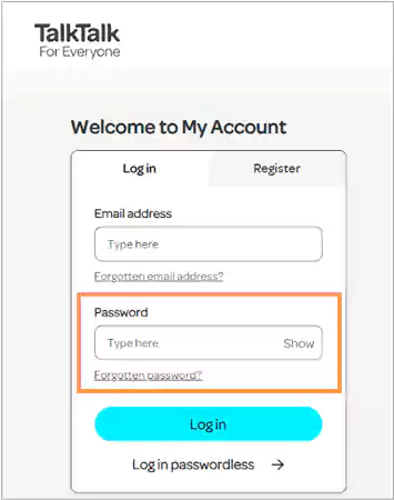 enter password2