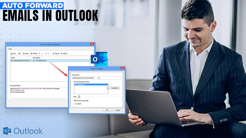 how to auto forward emails in outlook
