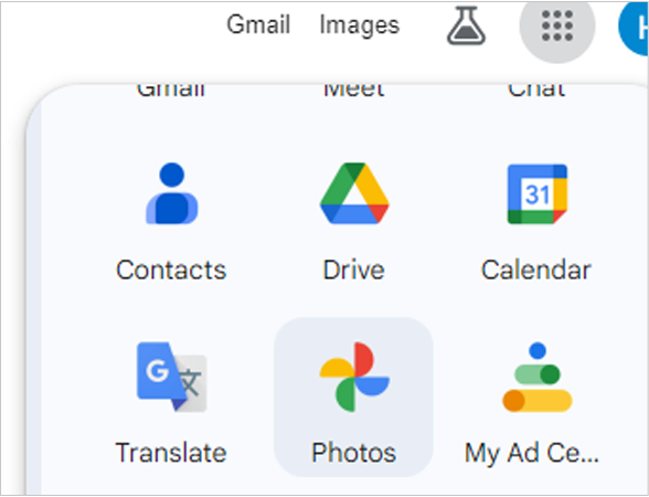 Google Contacts in Google Apps option