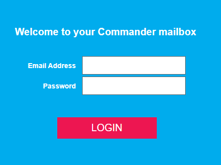Commander Webmail Login