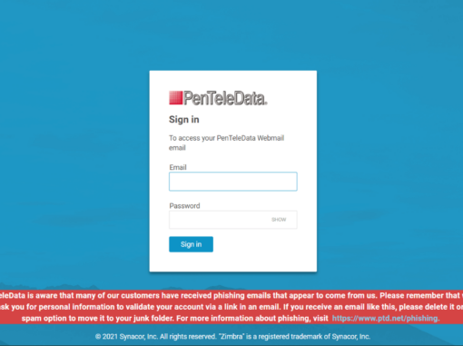 PTD Webmail Sign in